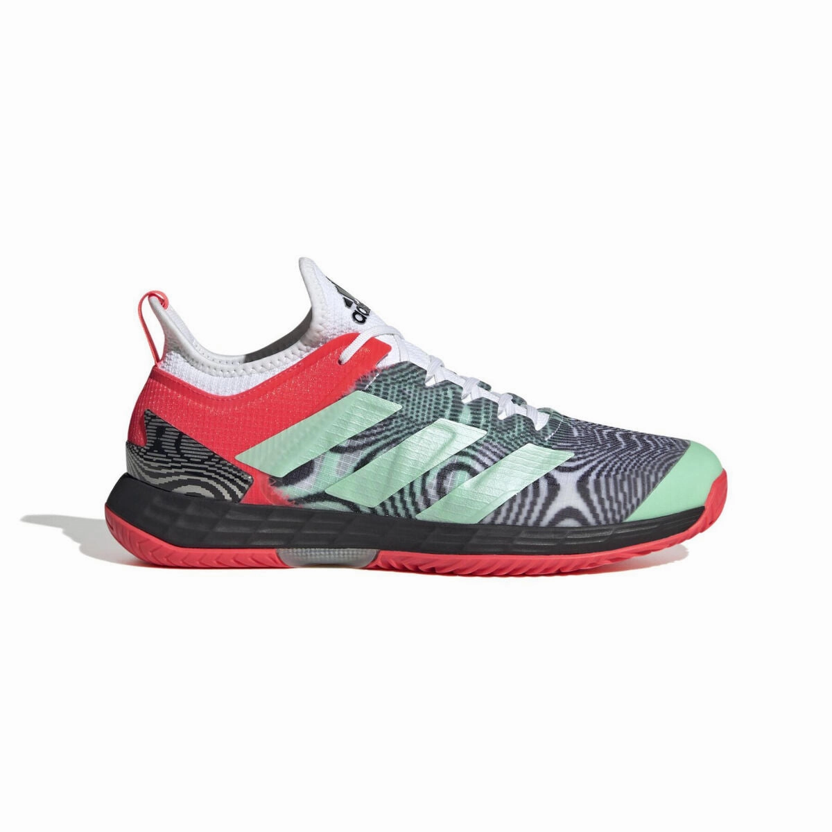 Kerwin Frost Adidas Shoe Adidas Men's Adizero Ubersonic 4 Tennis Shoes, Cloud White/Pulse Mint/Turbo