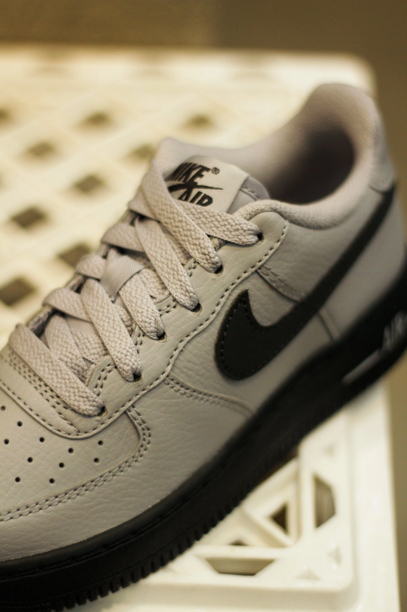 Asics And Onitsuka Tiger Shoes AIR FORCE 1 (GS) "WOLF GREY"