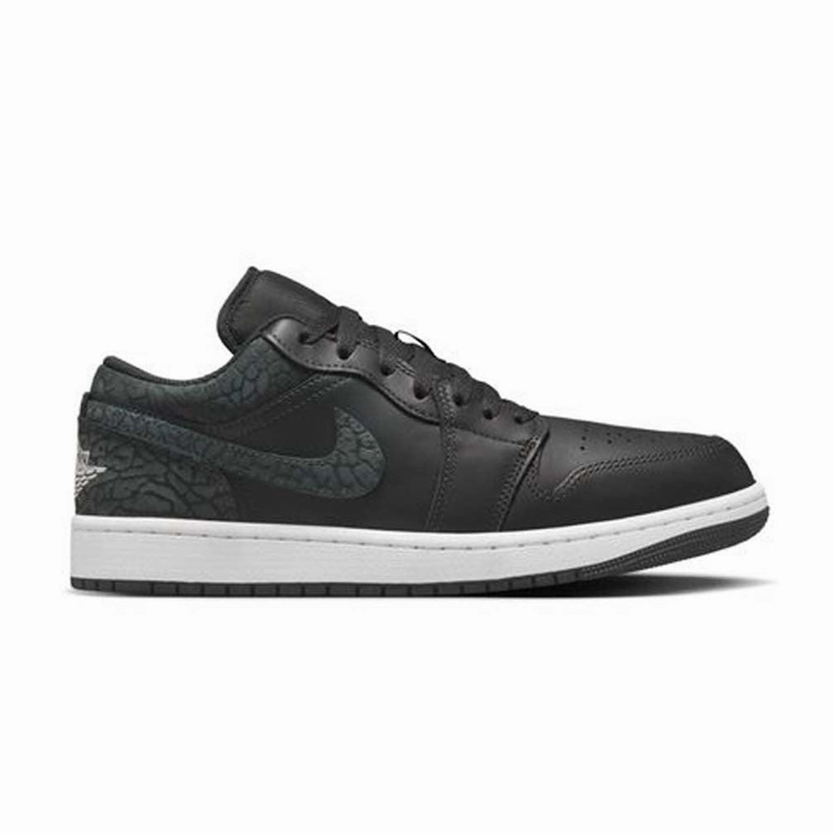 Air Jordan 1 Low SE 'Black Elephant' Asics Gel Resolution X Tennis Shoes