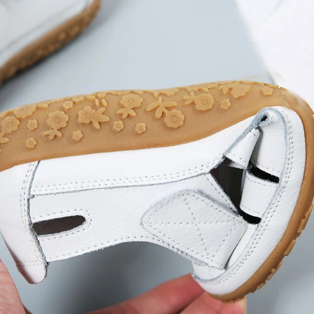 Technology Sandals Airfleek Wide Toe Box and Wide Size Leather Shoes