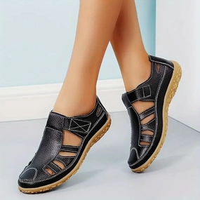 Dress Sandals Leather Airfleek Wide Toe Box and Wide Size Leather Shoes