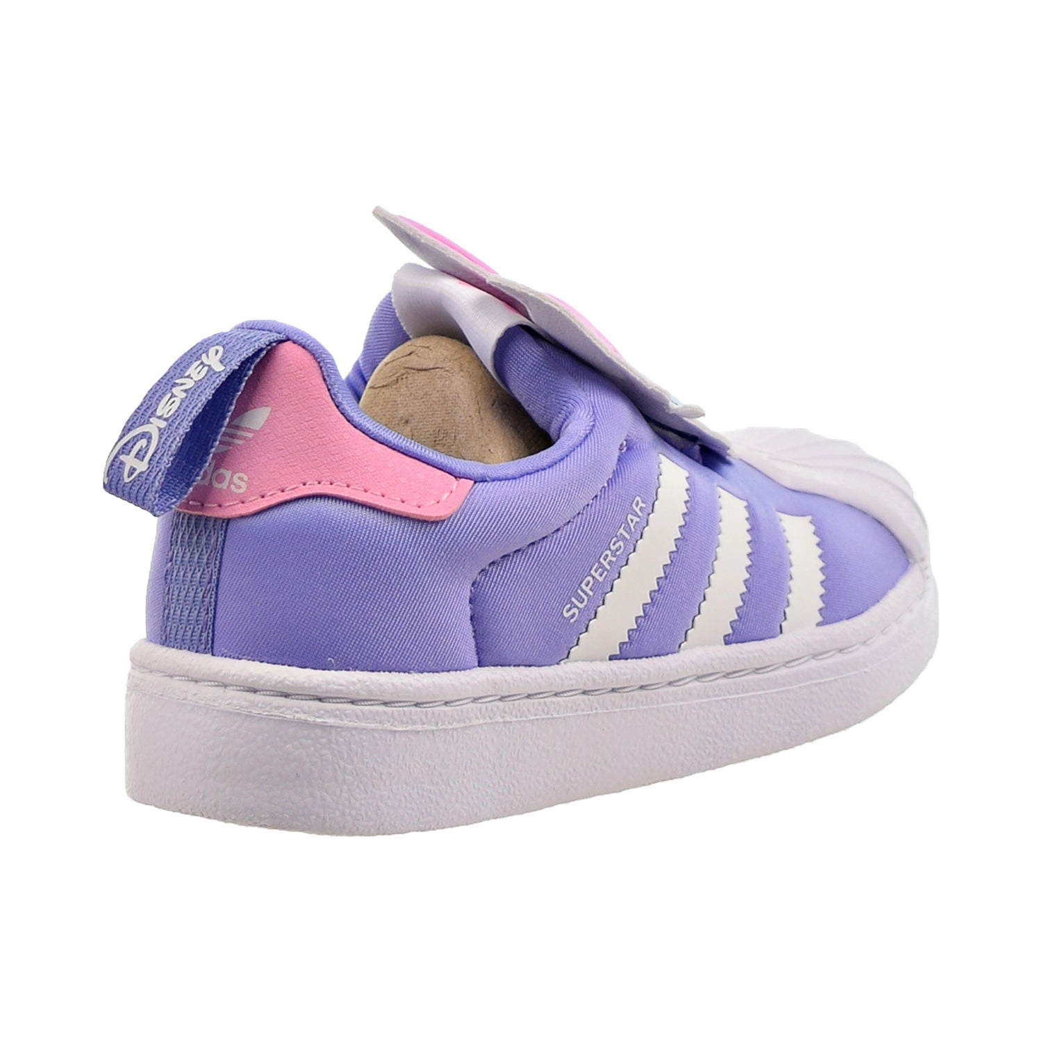 Adidas Disney Superstar 360 "Daisy Duck" Little Kids' Shoes Cloud White-Purple Adidas Velosamba Cycling Shoes