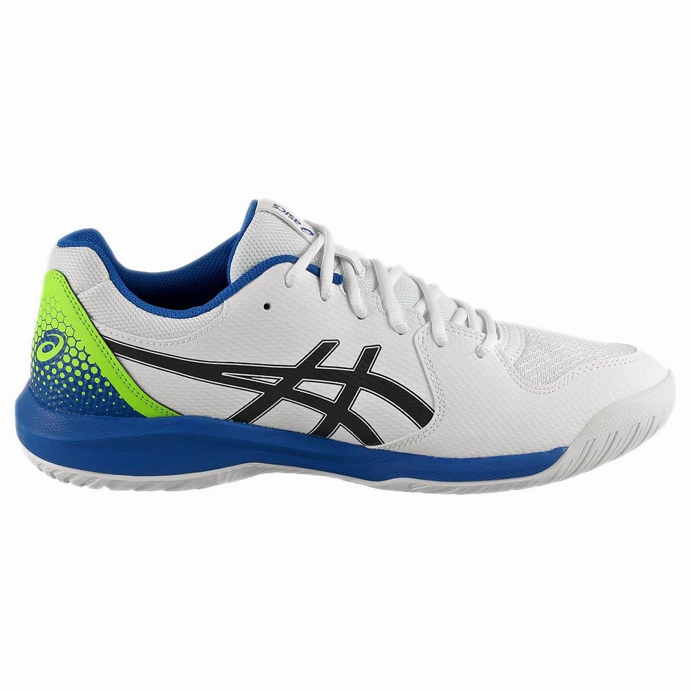 Asics Water Resistant Shoes Asics Men's Gel-Dedicate 8 - Pickleball - White/Black