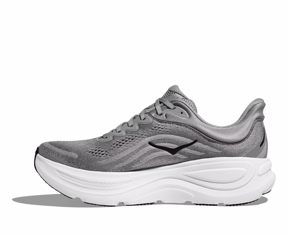'HOKA' Men's Bondi 9 - Galactic Grey / Stellar Sports Direct Shoes