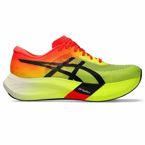 All Gender Men's Metaspeed Edge Paris Running Shoe - Safety Yellow/Black - Regular (D) Asics Shoes Novablast 4