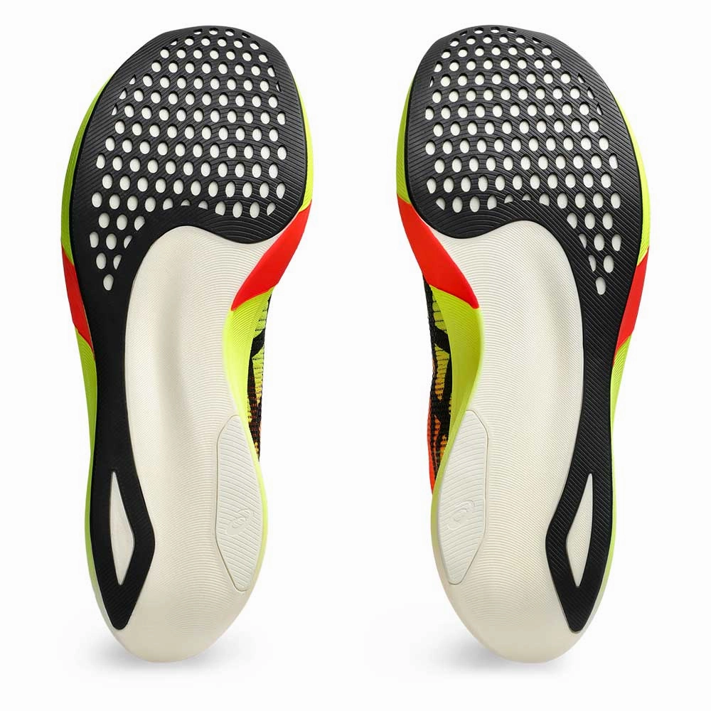 All Gender Men's Metaspeed Edge Paris Running Shoe - Safety Yellow/Black - Regular (D) Asics Tennis Shoes Amazon