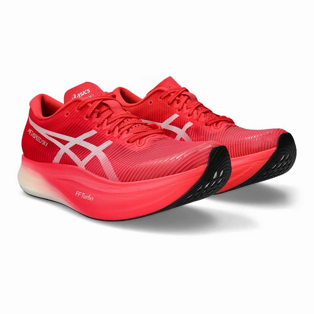 Japanese Asics Wrestling Shoes All Gender Metaspeed Sky  Running Shoe - Diva Pink/White - Regular (D)