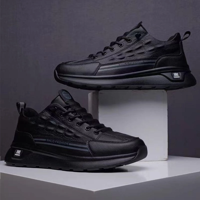 Flat Soled Golf Shoes New fashionable waterproof trendy men's shoes