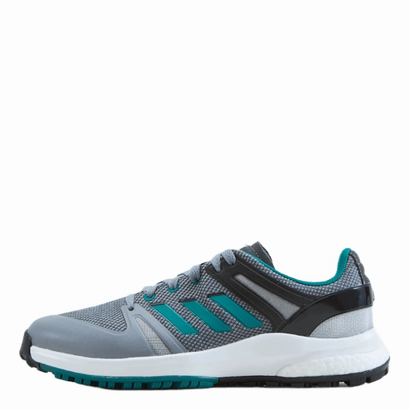 Custom Made Golf Shoes EQT Spikeless Wide Golf Shoes Grey Four / Sub Green / Core Black