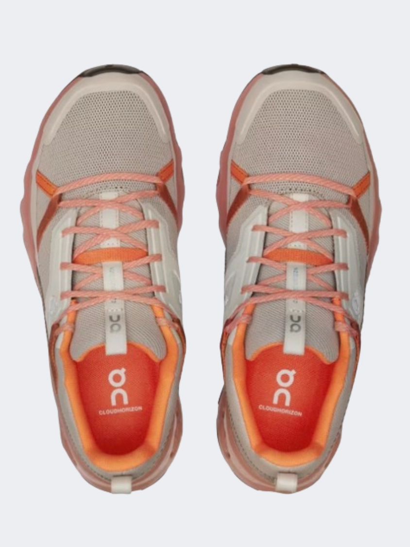 On Cloudhorizon Women Hiking Shoes Fog/Mahogany Stores That Sell Hiking Shoes