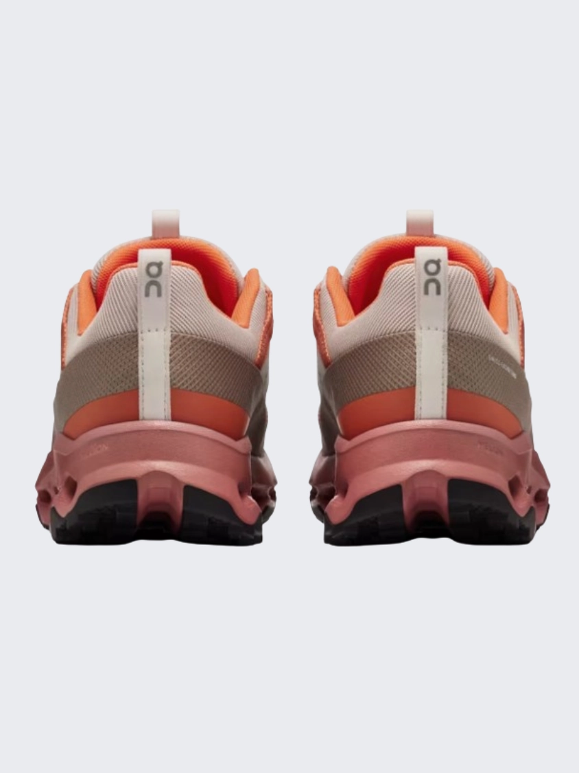 On Cloudhorizon Women Hiking Shoes Fog/Mahogany Hiking Shoes For Kilimanjaro