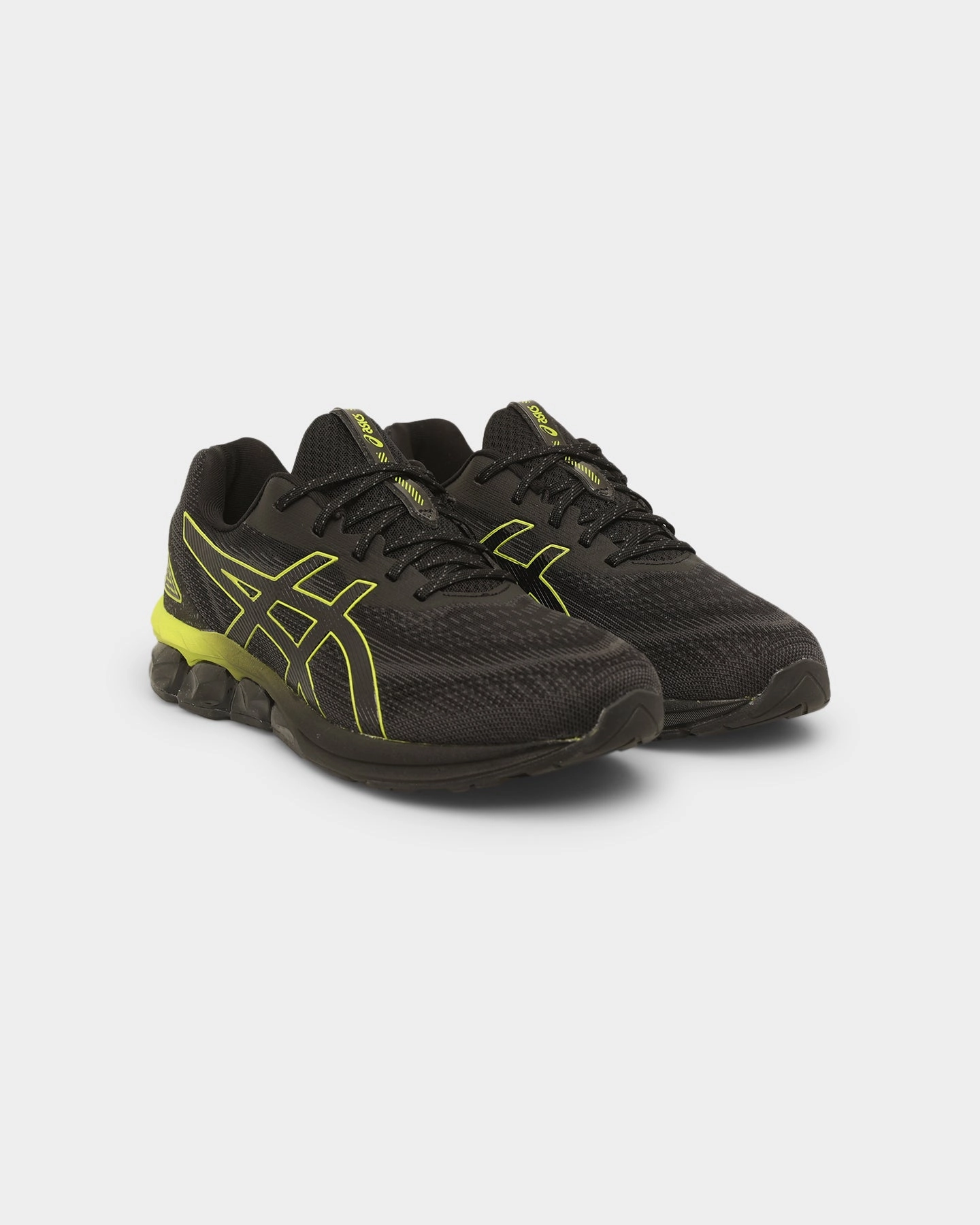 Asics Deadlift Shoes Asics Gel-Quantum 180 VII Black/Neon Lime