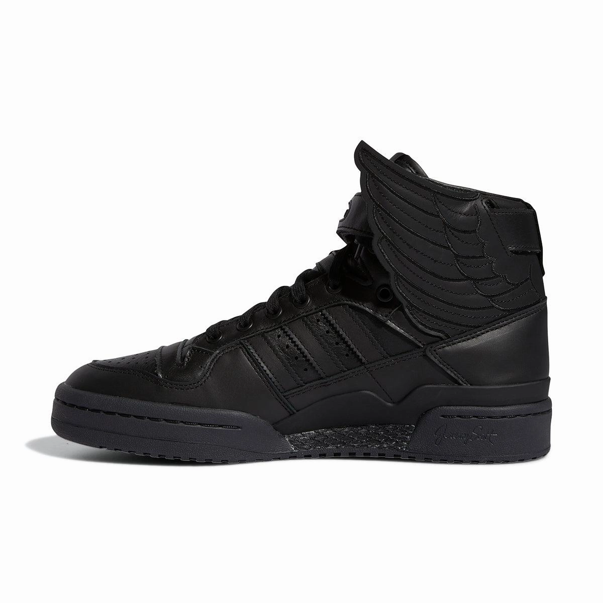 Basketball Shoe Adidas   Jeremy Scott Forum High Wings 4.0 'Core Black'
