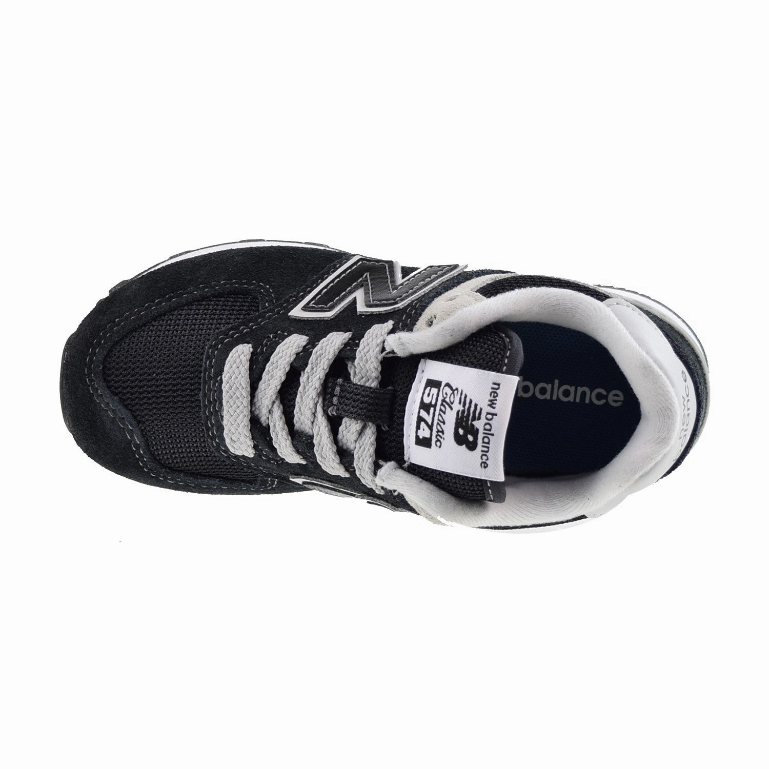 New Balance 574 Core Pack Little Kids' Shoes Black-White How Much Is New Balance Worth