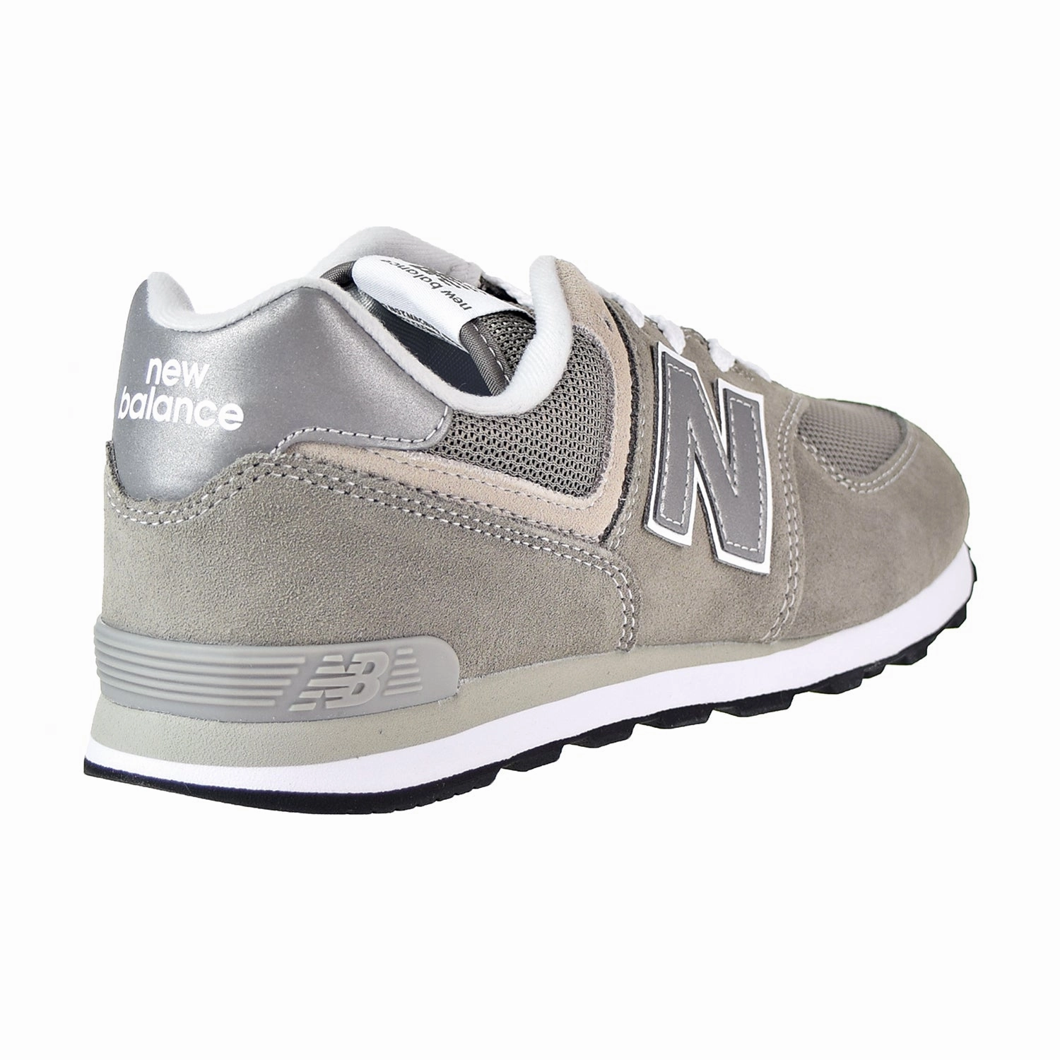 New Balance 574 Core Big Kid's Shoes Grey/Grey Men 9060 New Balance