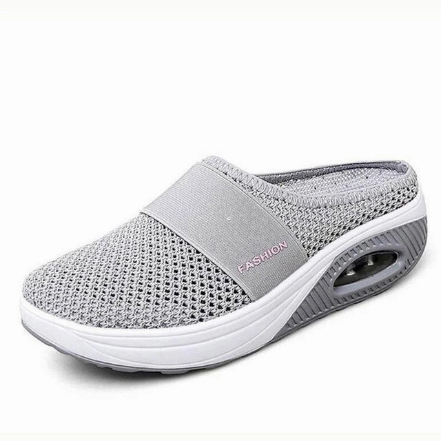 Platform Sneakers: Women Flats Footwear Slip-On Flat shoes Walking Shoes For Flat Feet