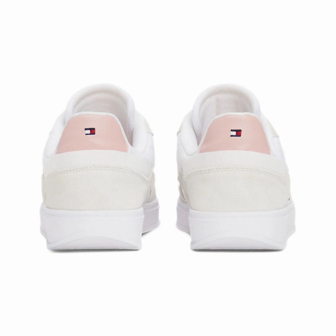 Sneakers Snoopy Tommy Hilfiger JHeritage Suede Trainers Women FW0FW08643-WHTPNK