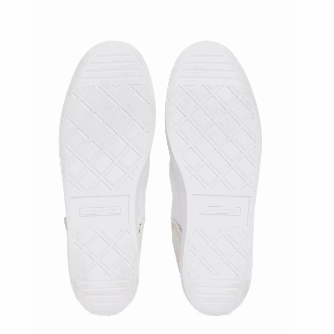 Curated Sneakers Tommy Hilfiger JHeritage Suede Trainers Women FW0FW08643-WHTPNK