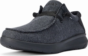 Tingley Rubber Boots ARIAT MENS HEATHERED GRAY & BLACK HILO