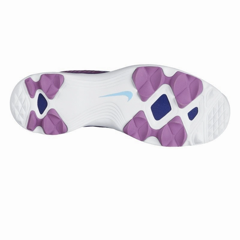 Asics Golf Shoes Replacement Spikes Nike Women's Lunar Empress Noble Violet/ Deep Blue/ Light Blue Golf Shoes                                              by Nike                                          Comfortable shoenike golf shoes