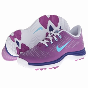 Asics Gel-venture 7 Running Shoes Nike Women's Lunar Empress Noble Violet/ Deep Blue/ Light Blue Golf Shoes                                              by Nike                                          Comfortable shoenike golf shoes