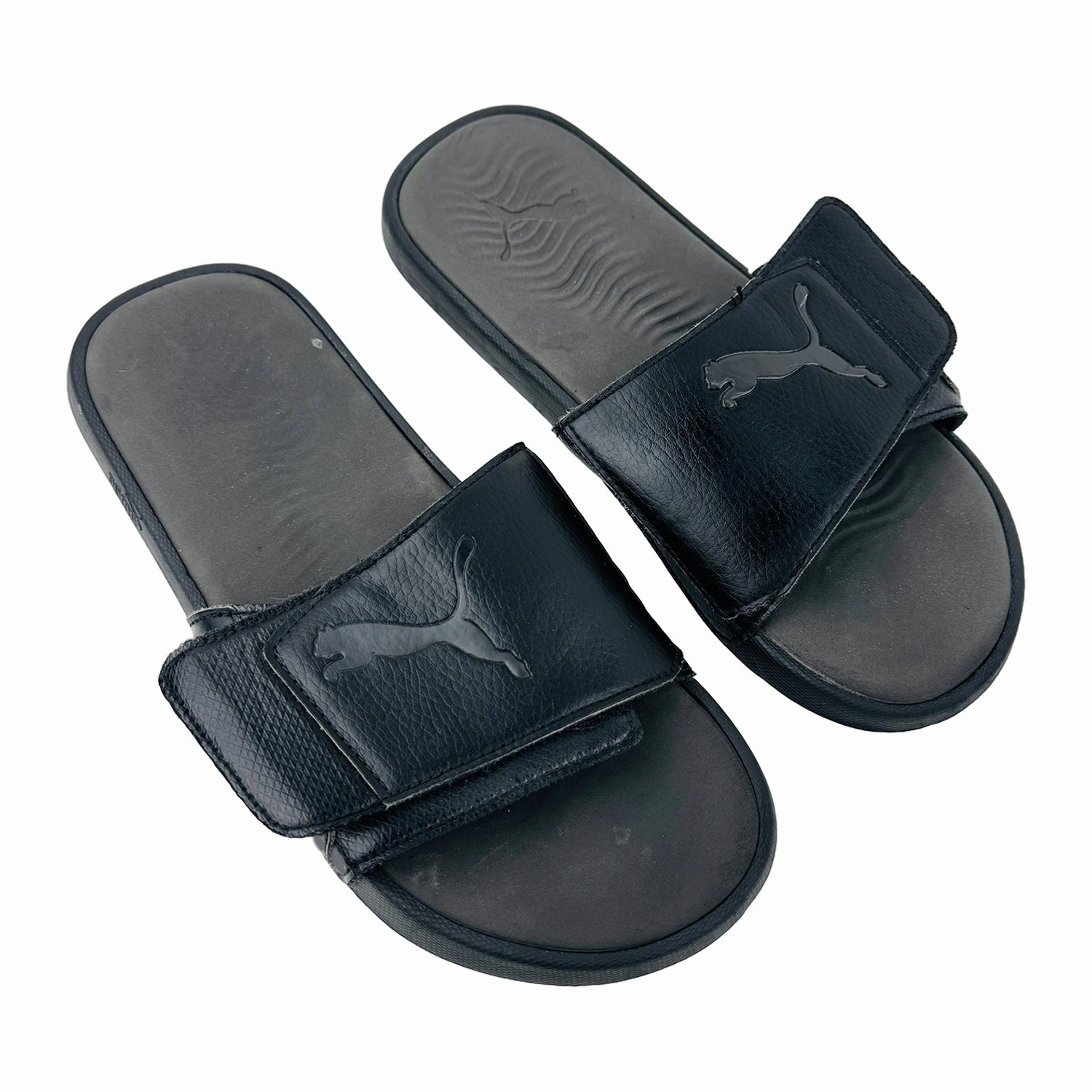 Compare Asics Shoes Puma Men's Surfcat Black Slides (Size 42) - VSK-0218