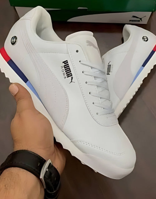 Best Asics Shoes For Healthcare Workers Puma Roma Shoes X BMW Motorsports Shoes For Men  White