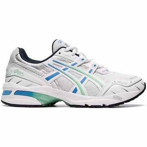 Asics Usa Wrestling Shoes ASICS Gel-1090 White Blue Coast (Women's)