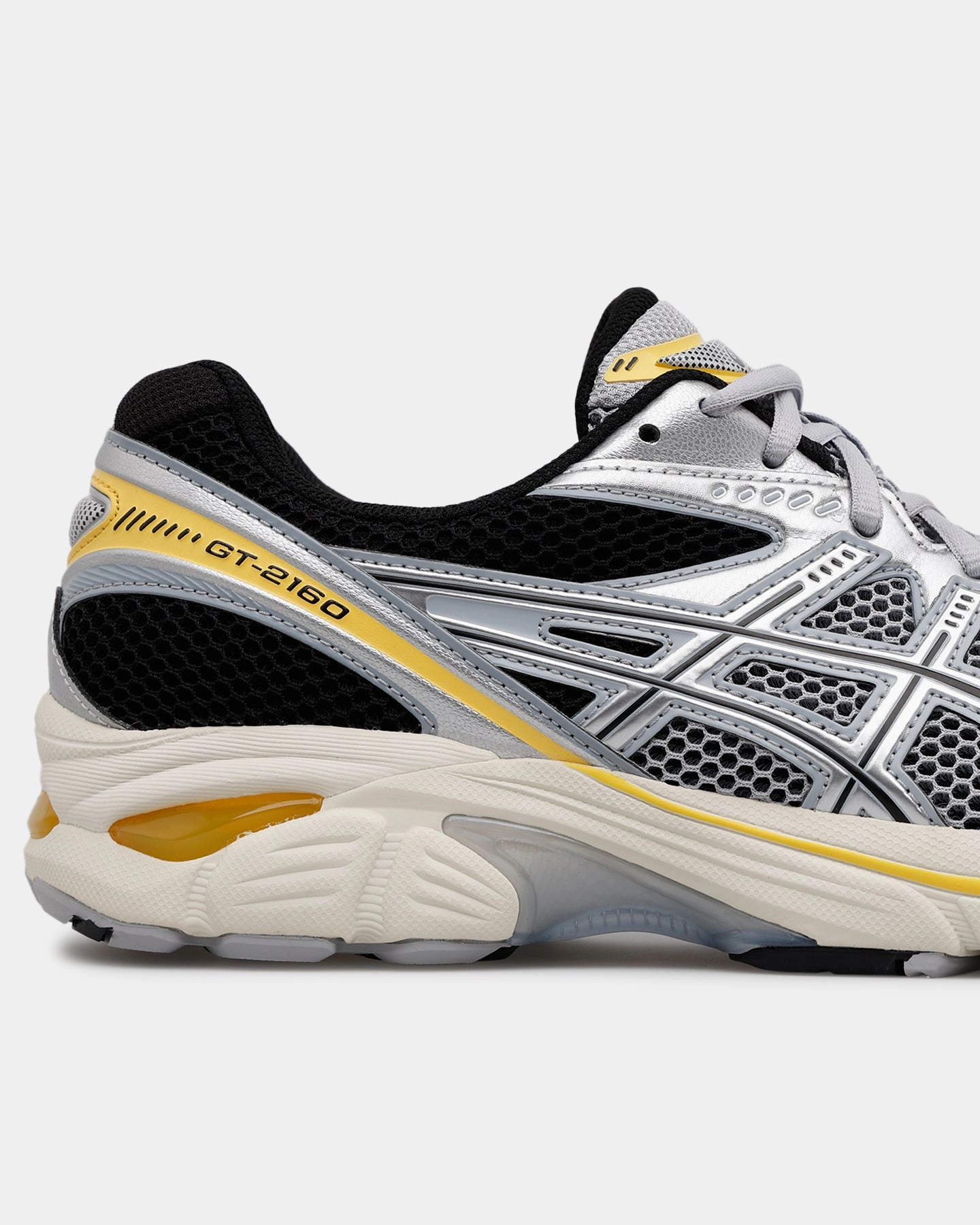 Asics GT-2160 'Pure Silver' Silver/Yellow Asics Matcontrol 2 Wrestling Shoes
