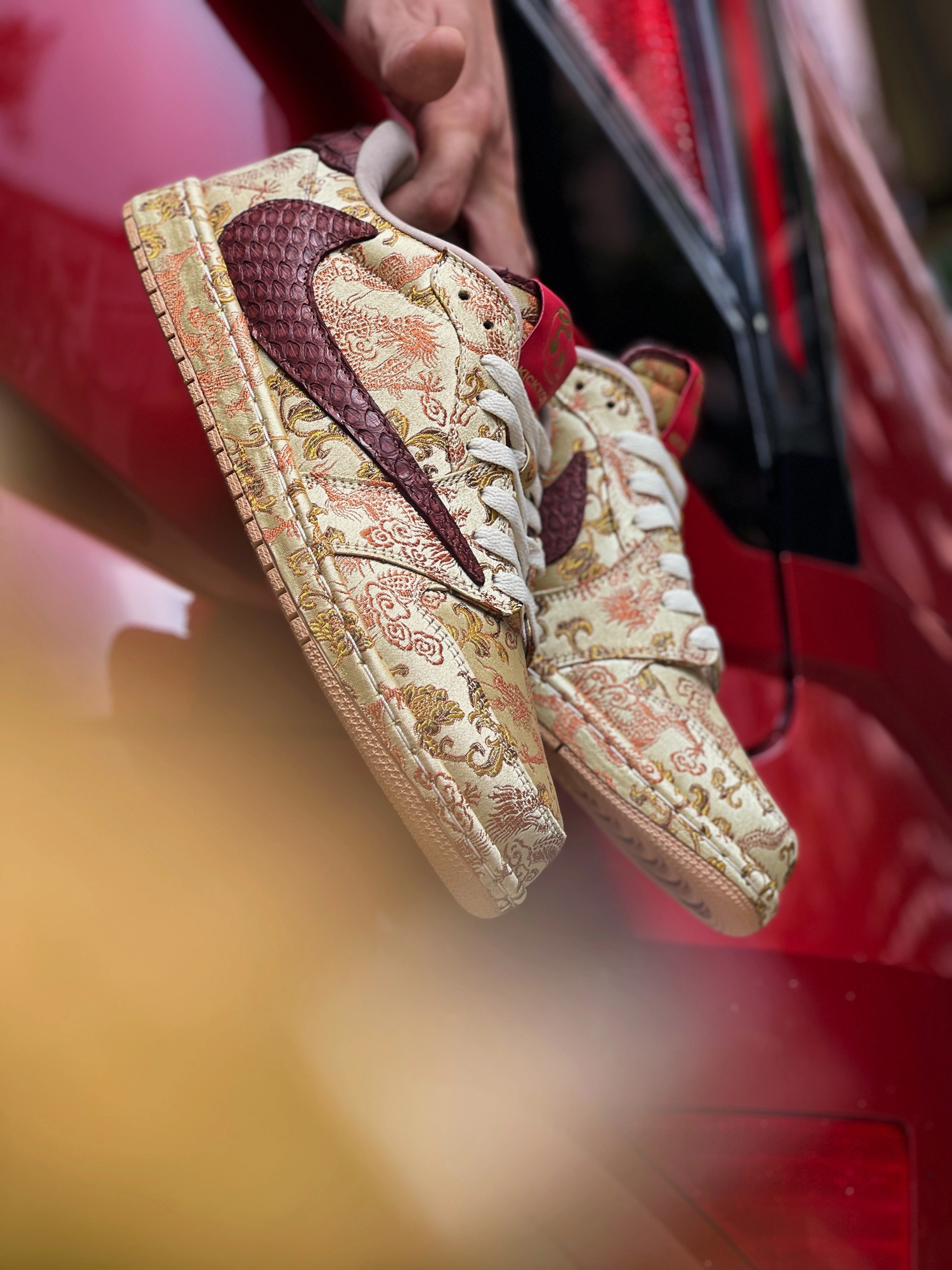 Air Jordan 1 Low Travis Scott "Chinatown" Asics Gel Game 9 Pickleball Shoes