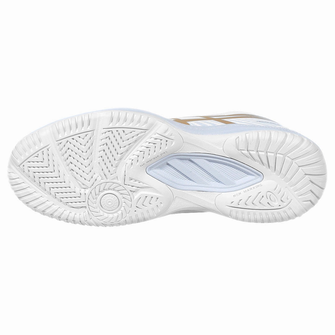Asics Running Shoes High Arch Asics Junior Upcourt 6 GS - White/Champagne