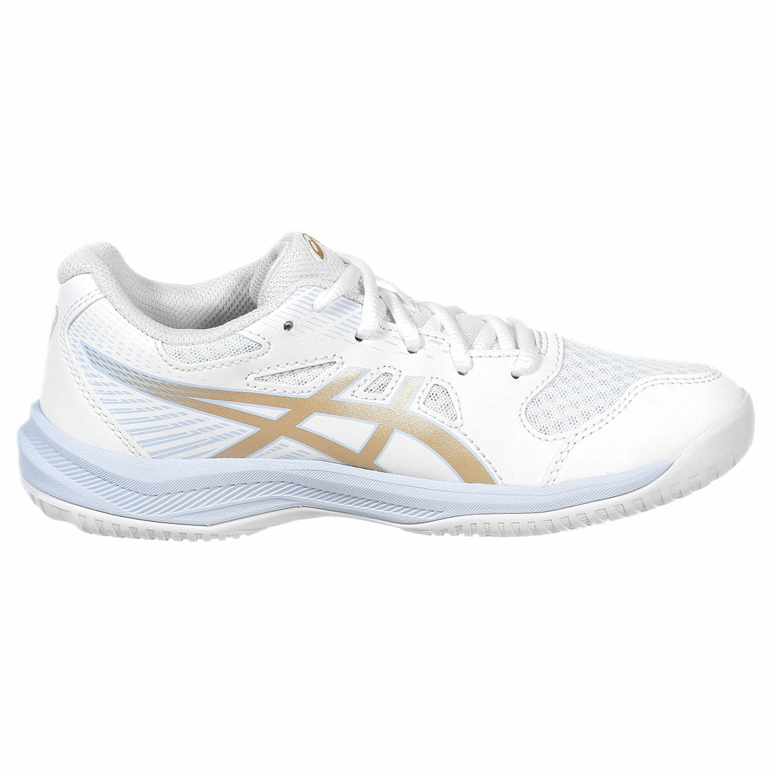 Asics Junior Upcourt 6 GS - White/Champagne Asics Gel 1130 Casual Shoes