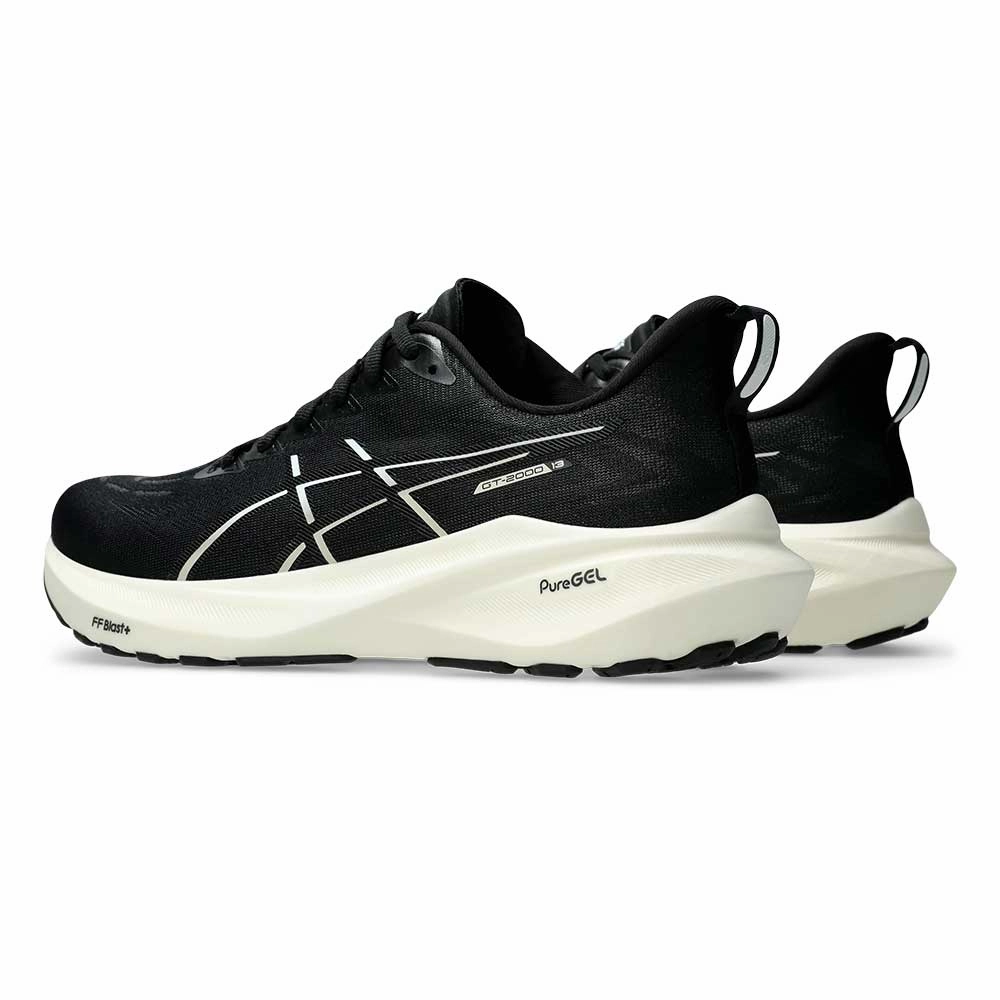Men's GT-2000 13 Running Shoe - Black/White - Regular (D) Asics Running Shoes Gel Nimbus 25