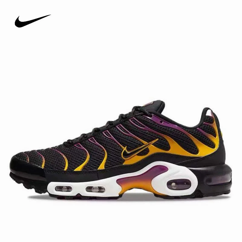 Nike Air Max Plus Retro Sneakers Fabric Anti slip and Durable Low cut Running Shoes Nike Men's Shoes Asics Solution Speed Ff 3 Tennis Shoes