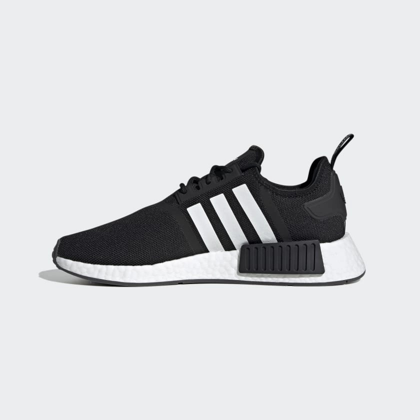 Adidas NMD_R1 Men's Shoes, Core Black / Cloud White / Grey Five Adidas Dame X Basketball Shoes