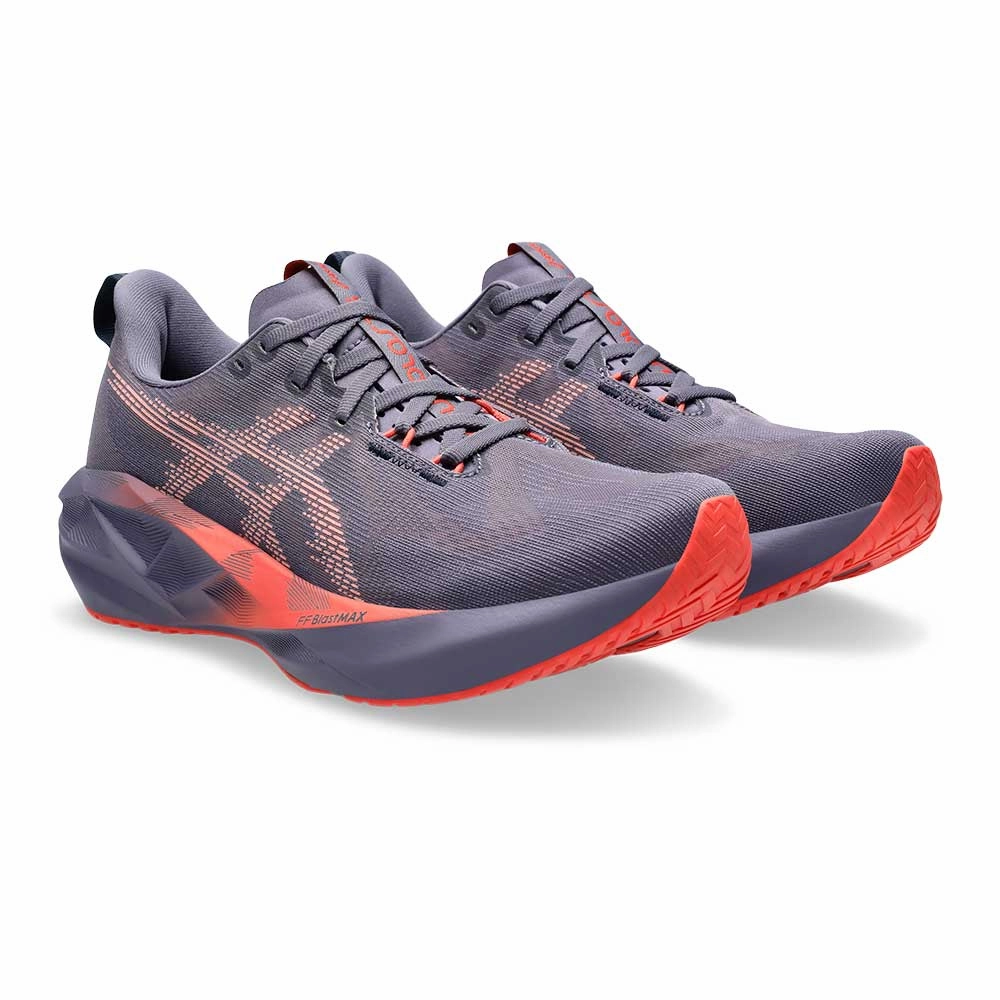 Men's Novablast 5 Running Shoe - Greyish Purple/Coral Reef - Regular (D) Asics Gel-nimbus 25 Running Shoes