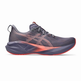 Men's Novablast 5 Running Shoe - Greyish Purple/Coral Reef - Regular (D) Asics Trail Running Shoes For Hiking