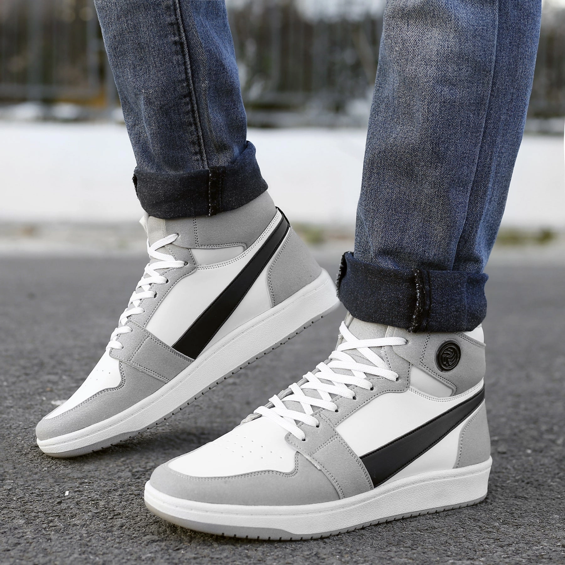 Shearling Lined Slip Sneakers Bacca Bucci BALANCER Fashion Sneakers Trainers Shoes