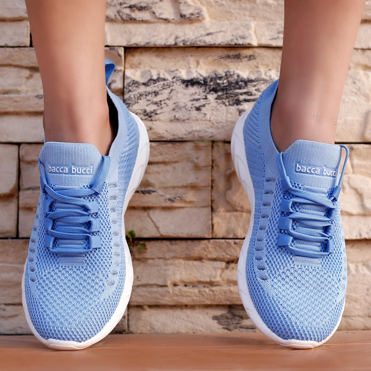 Bacca Bucci FISHJET Sneakers Shoes for Women | Blue Women Running & Training Shoes Running Shoes With Cleats
