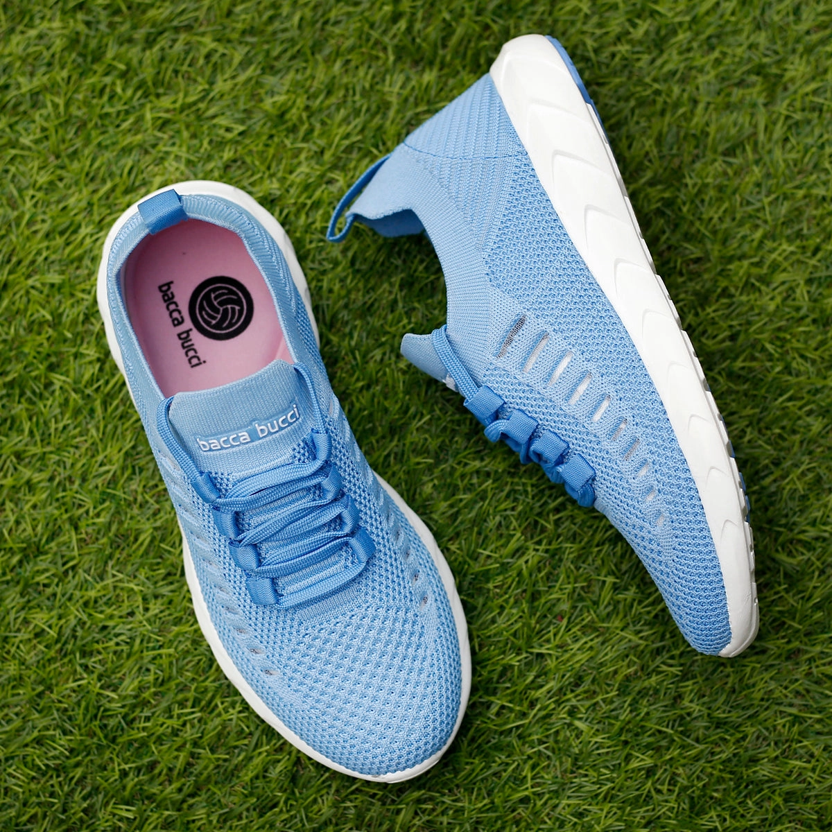 Torin Running Shoes Bacca Bucci FISHJET Sneakers Shoes for Women | Blue Women Running & Training Shoes