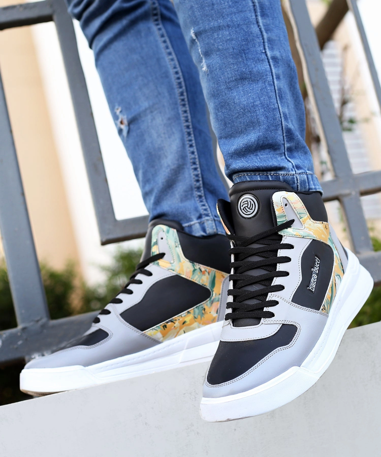 Bacca Bucci Gyuki Grey Sneakers