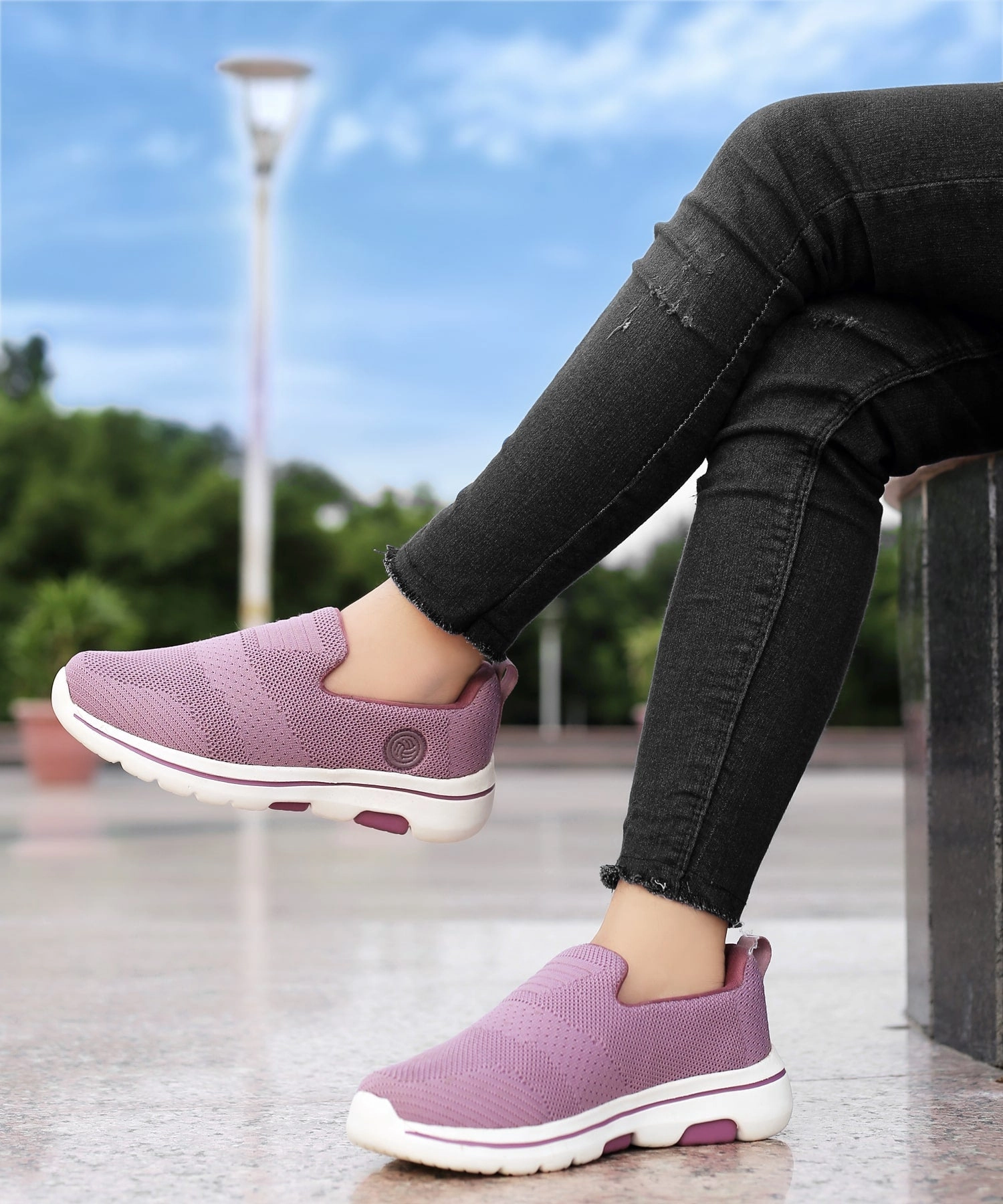 Bacca Bucci NIMBUS Women All-Day wear Joggers Slip-on Centre Sneakers