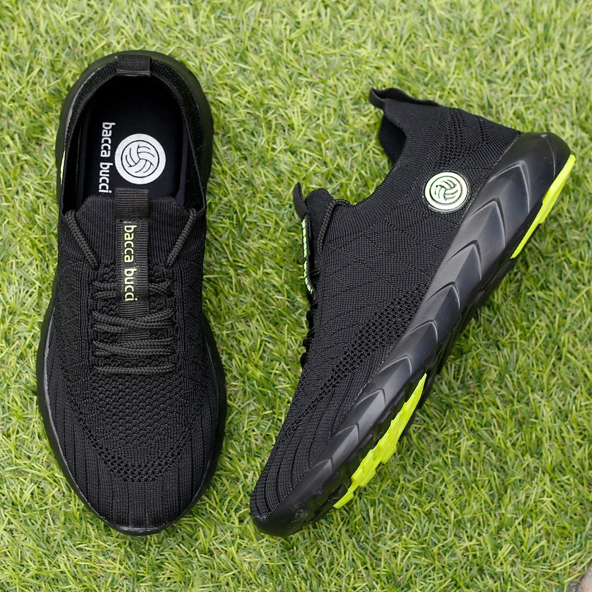 Bacca Bucci WAVE RIDER Women Running Shoes | Black Casual Gym Shoes for Women Trail Running Shoes For Wide Feet