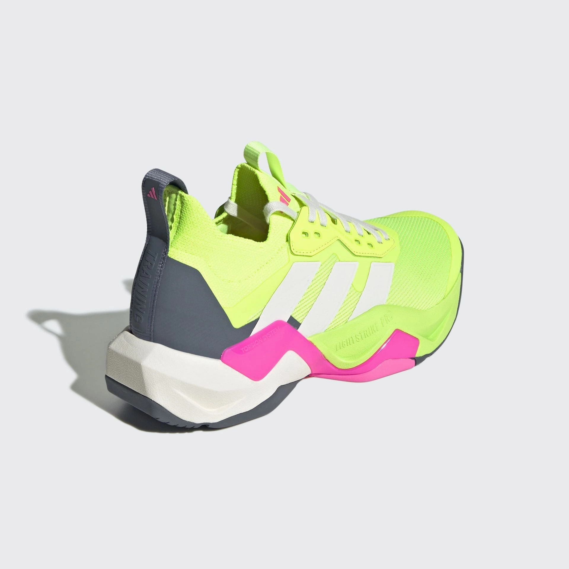 RAPIDMOVE ADV 2 HIIT TRAINING SHOES - Lucid Lemon / Chalk White / Lucid Pink Adidas By Stella Mccartney Dropset Training Shoes
