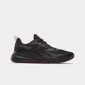 Reebok Footwear Women NFX Training Shoes BLACK/MIDNIGHT PLUM/FOOTWEAR W Hylete Cross Training Shoes