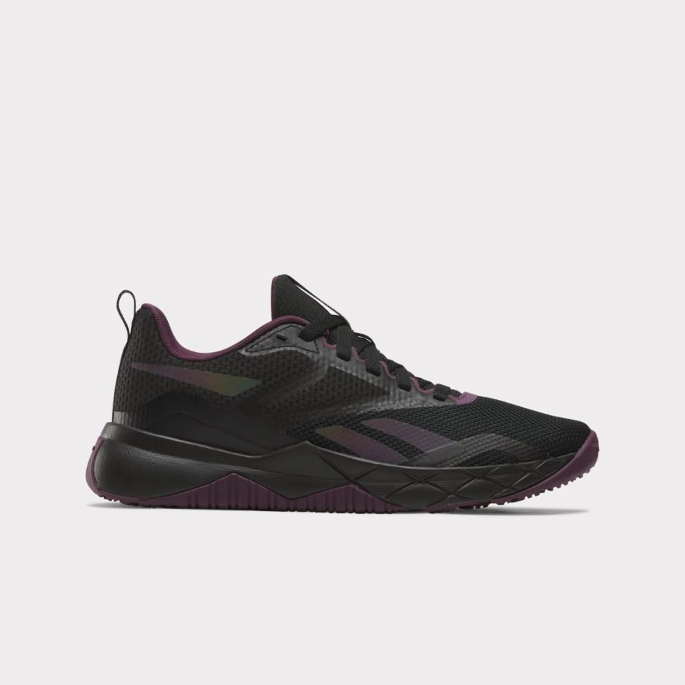 Nike Gym And Training Shoes Reebok Footwear Women NFX Training Shoes BLACK/MIDNIGHT PLUM/FOOTWEAR W