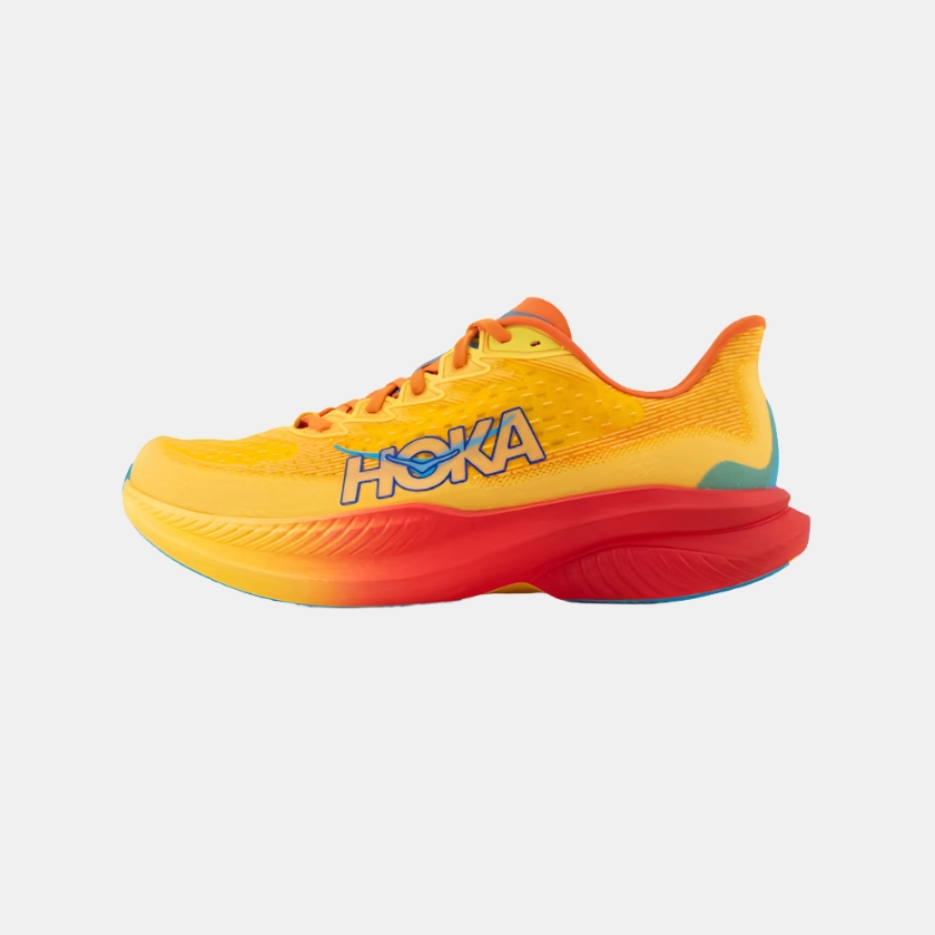 Hoka Mach 6 Men's Running Shoes -Poppy/Squad Shoes Nz Stockists