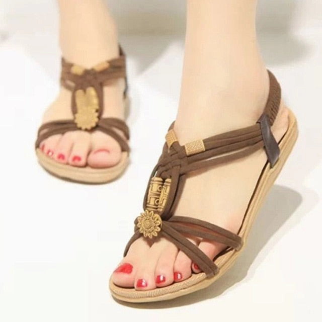 Professional Flat Shoes Women Sandals 2020 Fashion Shoes For Women Flat Sandals Beach Shoes Casual Summer Sandals.Outsole Material: Rubber