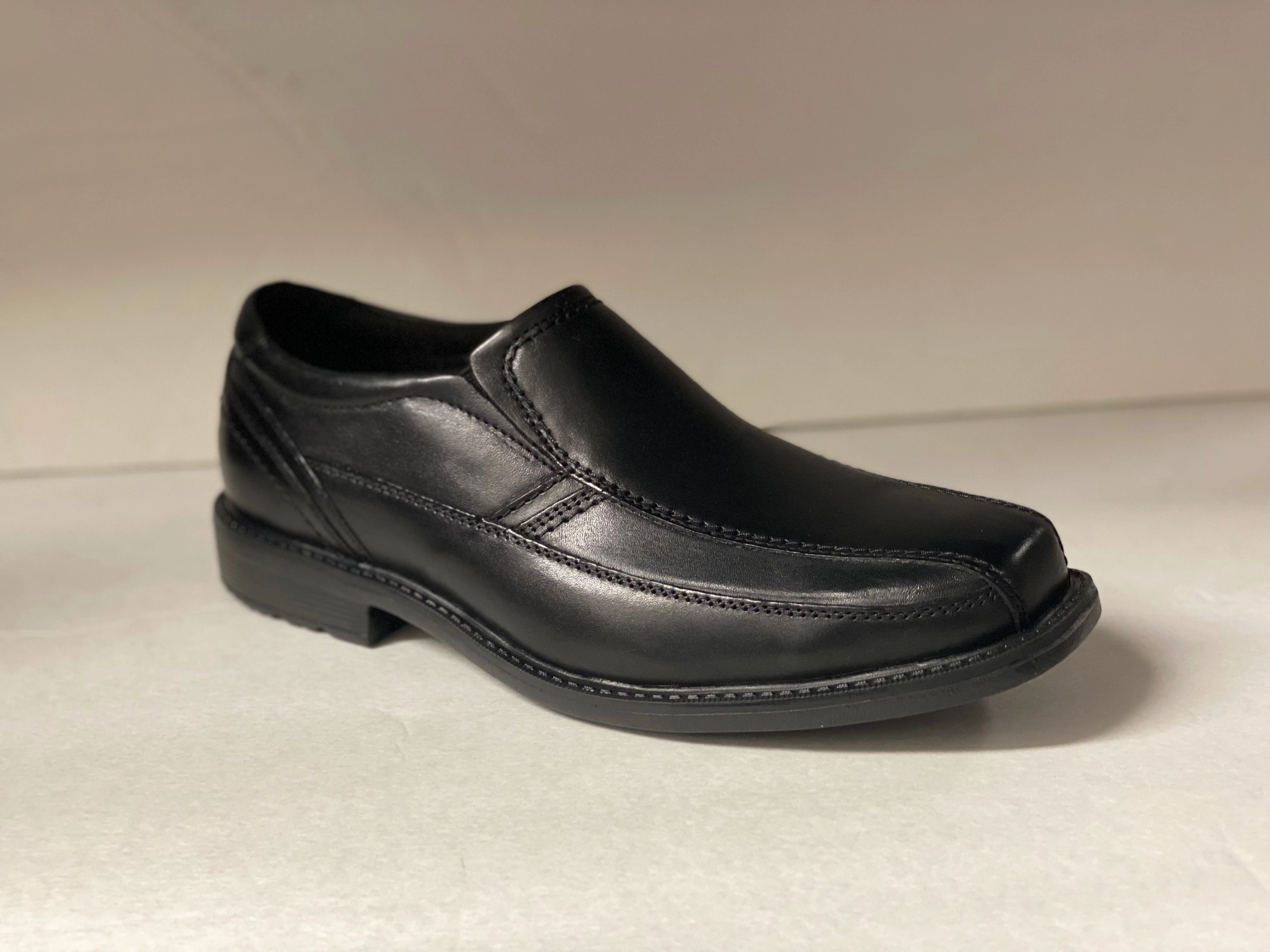 Pull On Leather Boots Rockport SL2 Bike Toe Slip On A13019