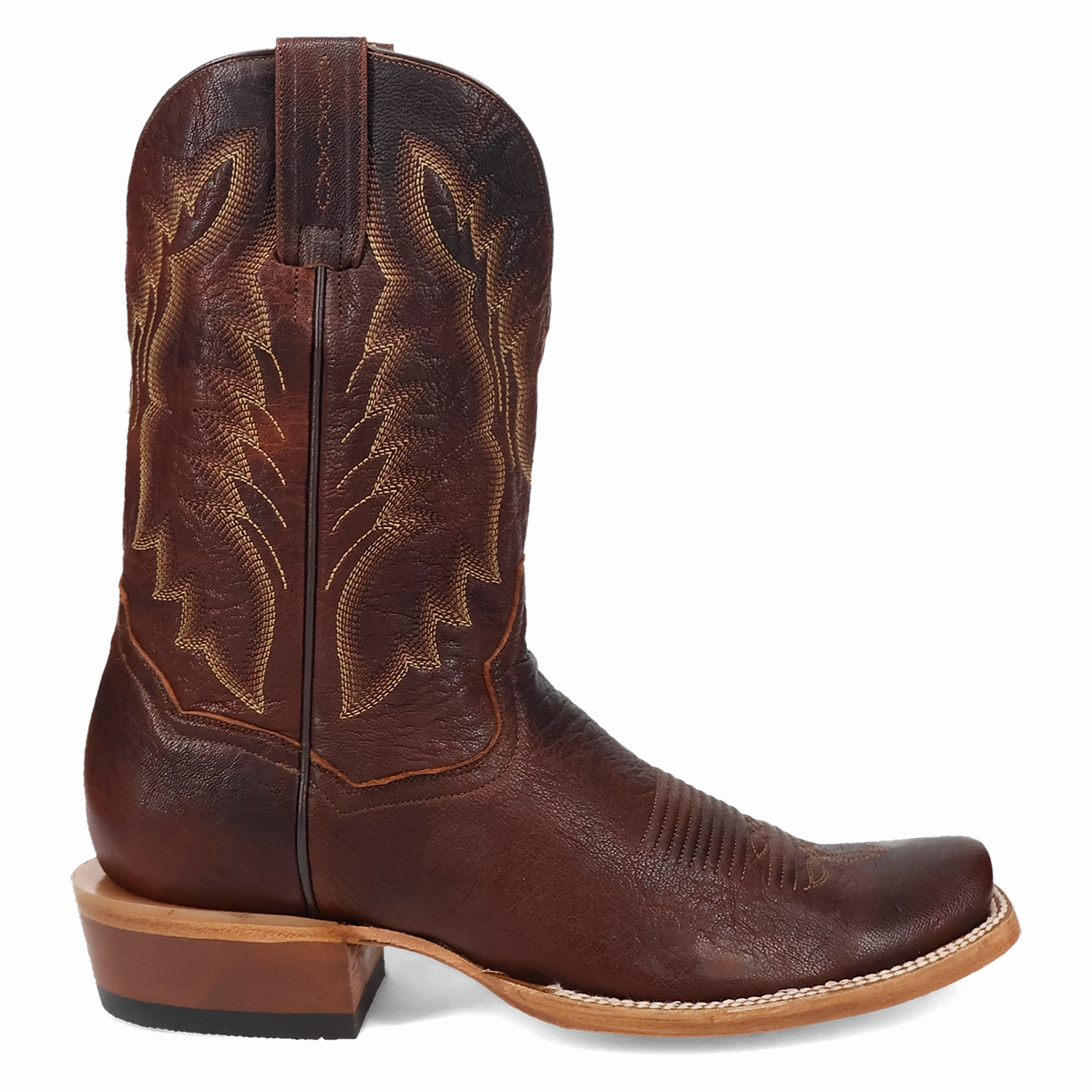 Boerne Men's Cognac Leather Boot- Dan Post (DS) Walking Boots Brown
